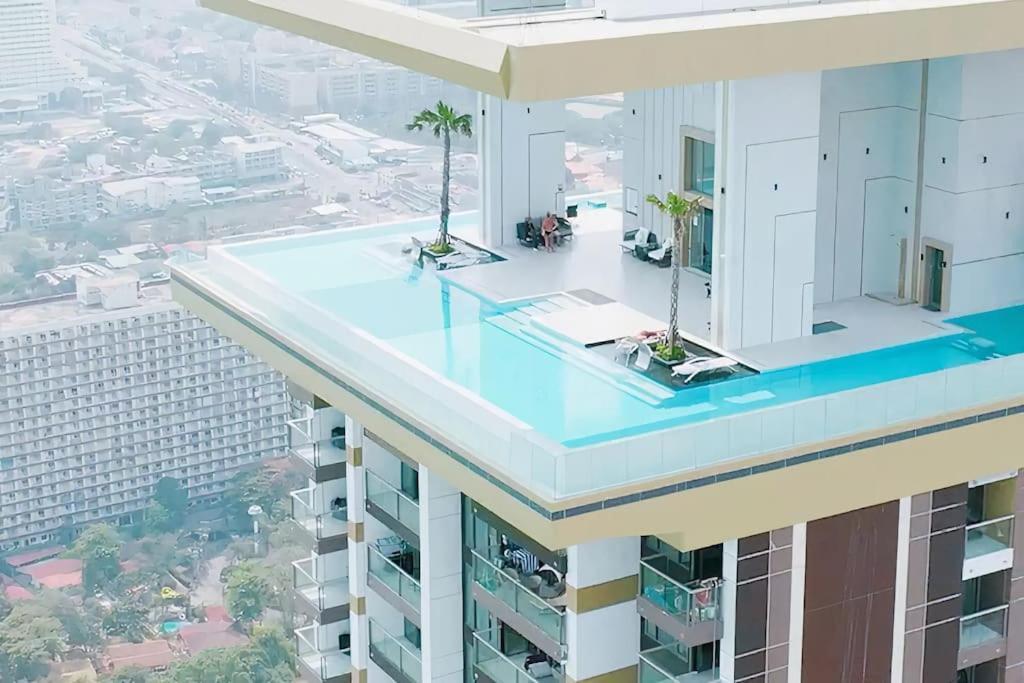 Sea View 5 Star Facilities Luxury Stay At Pattaya Csomtien-part Kültér fotó