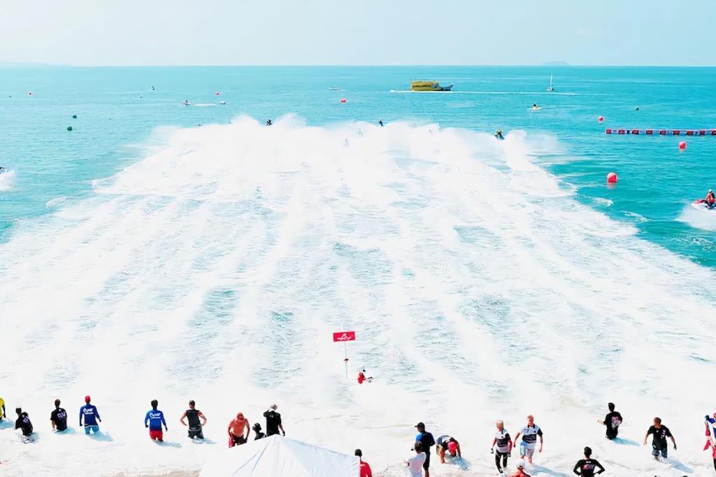 Sea View 5 Star Facilities Luxury Stay At Pattaya Csomtien-part Kültér fotó